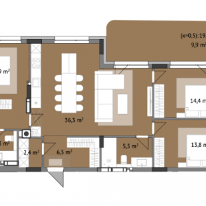 ЖК Haske, Буча