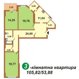 Новостройка, Киев, Красногвардейская - Красноткацкая