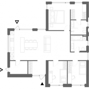 Коттеджи KOLO 32, Сторожница
