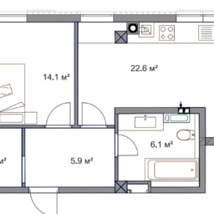 ЖК Fine Flats Sofia, Софиевская Борщаговка