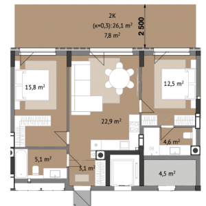 ЖК Haske, Буча