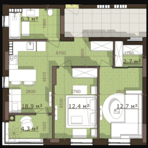 ЖК KLEN, Щасливе