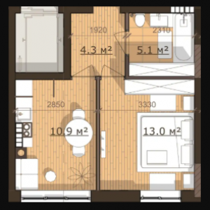 ЖК KLEN, Щасливе