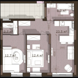 ЖК KLEN, Щасливе