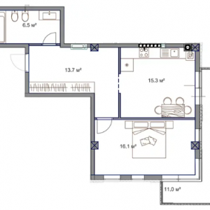 ЖК Fine Flats Sofia, Софиевская Борщаговка