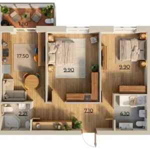 ЖК Комфортне Містечко Residence, Святопетрівське