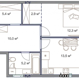 ЖК Fine Flats Sofia, Софиевская Борщаговка