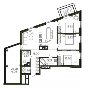 ЖК Etalon Verde, Львів