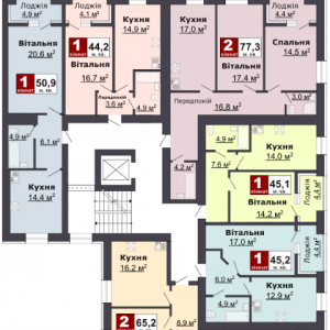 Новостройка, Луцк, Арцеулова