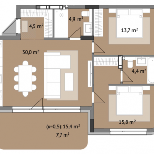 ЖК Haske, Буча