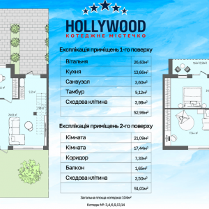Котеджный городок Hollywood, Хмельницкий