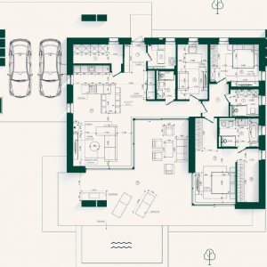 Котеджне містечко Equides Villas, Лісники