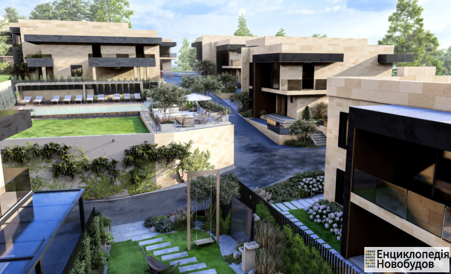 Коттеджный комплекс Alma Residence, Брюховичи